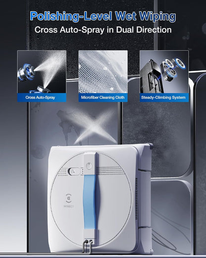 Smart Robotic Window Cleaner | Automated Chore & Mobility Aid