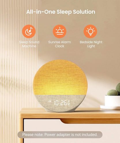 Dreamegg Sunrise Alarm Clock | NDIS Circadian & Sensory Aid