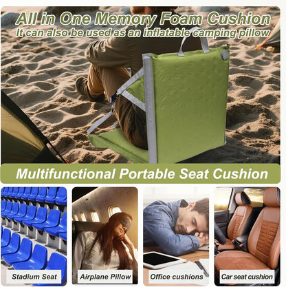 Self-Inflating Memory Foam Seat Pad | NDIS Seating & Back Aid