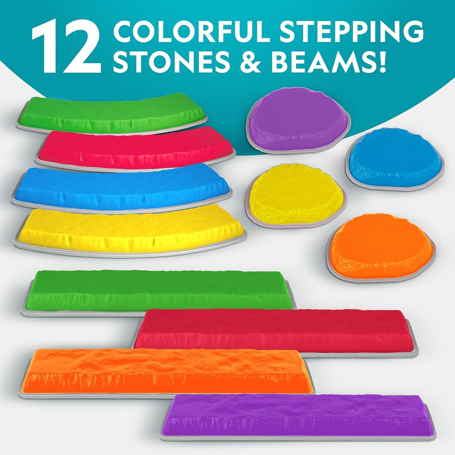 Gross Motor Balance Stepping Stones & Beams | NDIS Sensory Aid