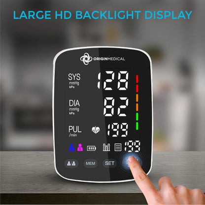 Origin Colour Screen BP Monitor | NDIS Heart Health Aid
