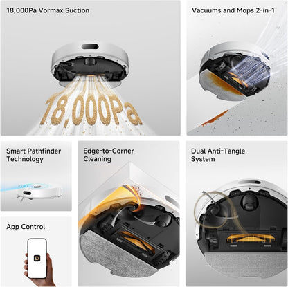 F20 Eco 2-in-1 Robot Vacuum Mop | NDIS Domestic Aid