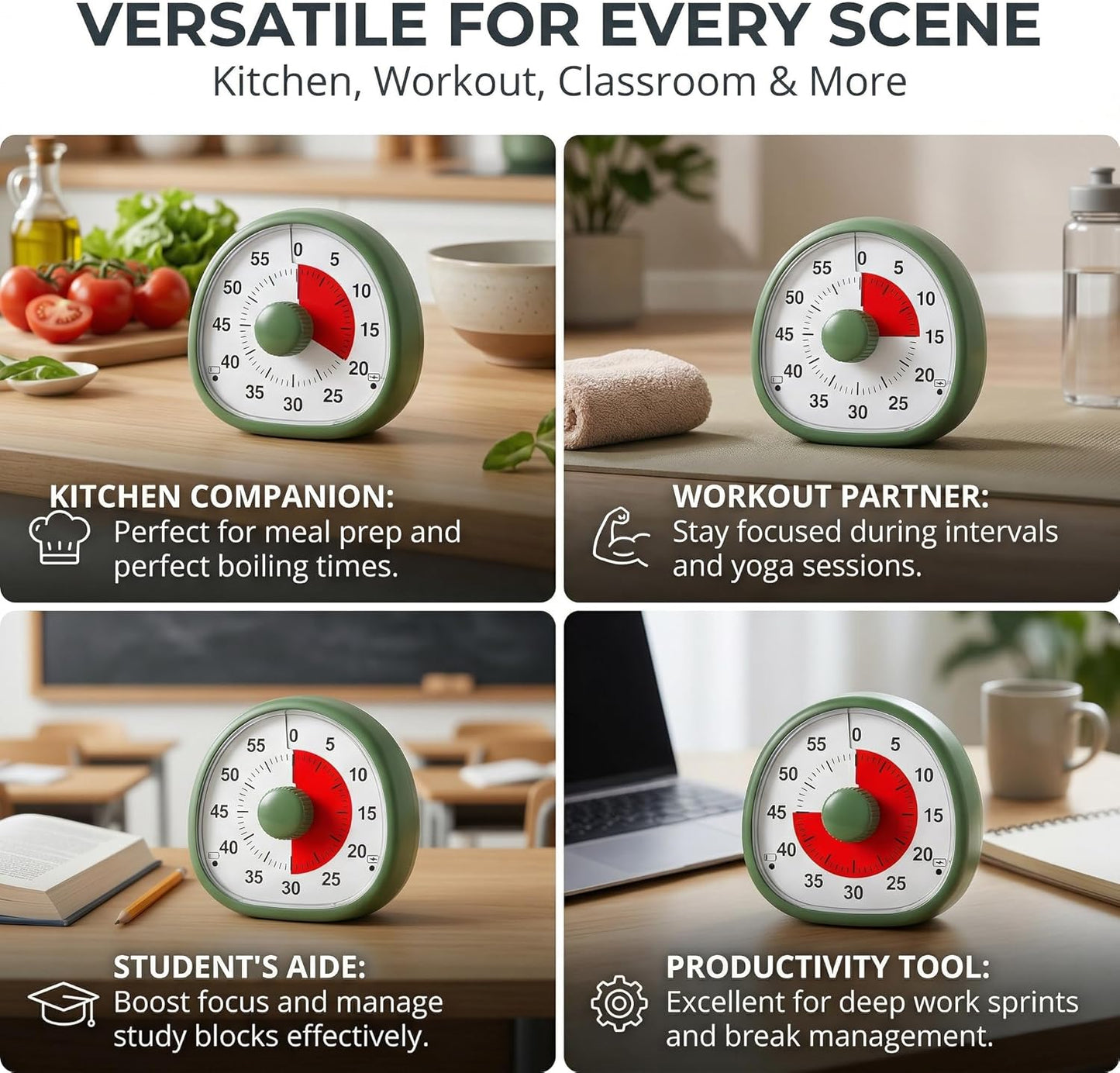 Rechargeable Visual Timer | NDIS Autism & ADHD Transition Aid