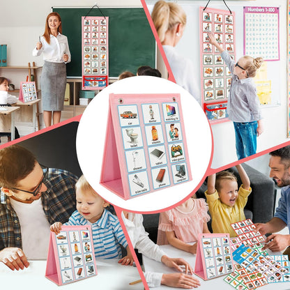 96-Card Visual Daily Routine Board | NDIS Communication Aid