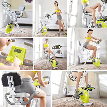 Folding Magnetic Exercise Ergo Bike | NDIS Sensory & Rehab Aid