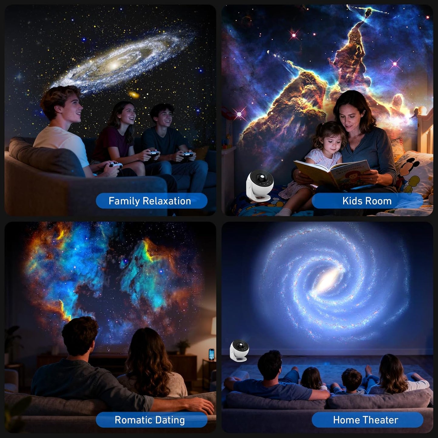 13-in-1 Planetarium Star Projector | NDIS Sensory & Sleep Aid