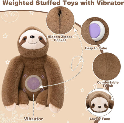 Vibrating Sensory Sloth Pillow | NDIS Deep Pressure Aid