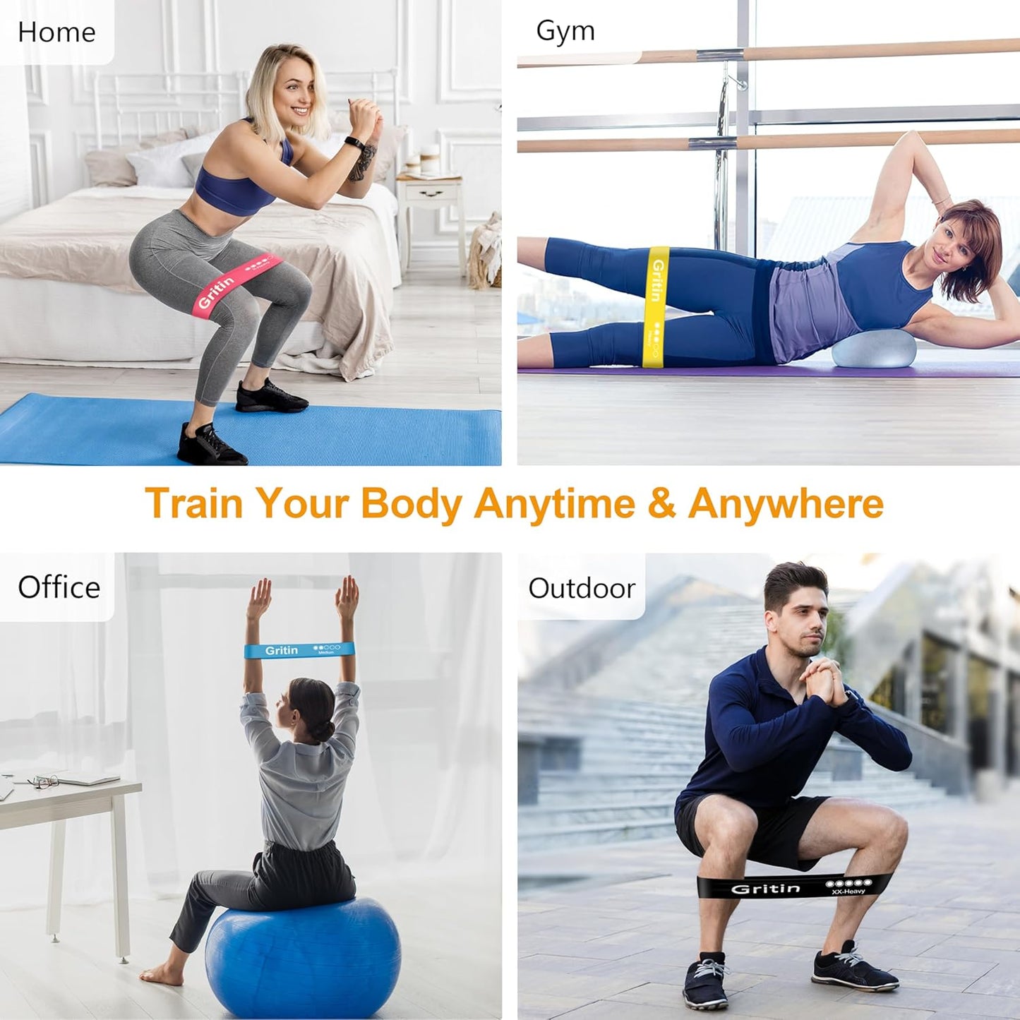 Gritin Therapy Resistance Bands | NDIS Proprioceptive Aid