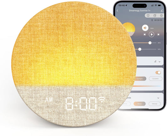 Sunrise 1+ Alarm Clock & White Noise Sound Machine | NDIS Sleep Aid