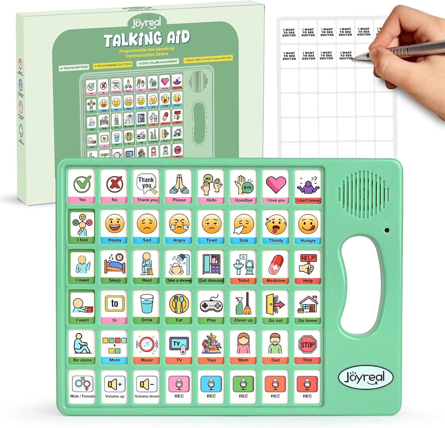 45-Button Voice Generating AAC Device | NDIS Speech & Autism Aid