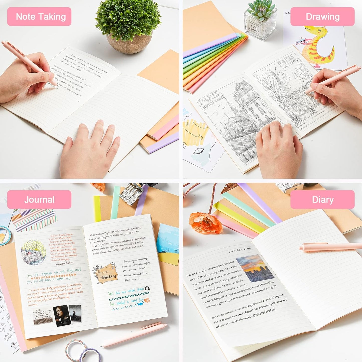 Therapeutic Journal Pack (16) | NDIS Cognitive & Memory Aid