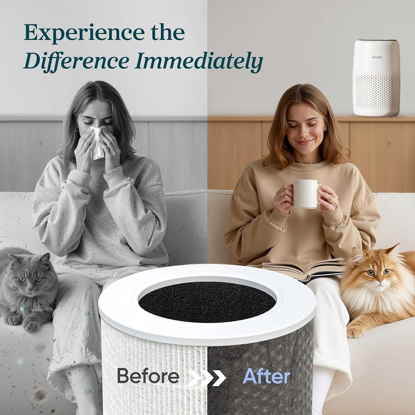Levoit Core Mini Air Purifier | NDIS Sensory & Sleep Aid
