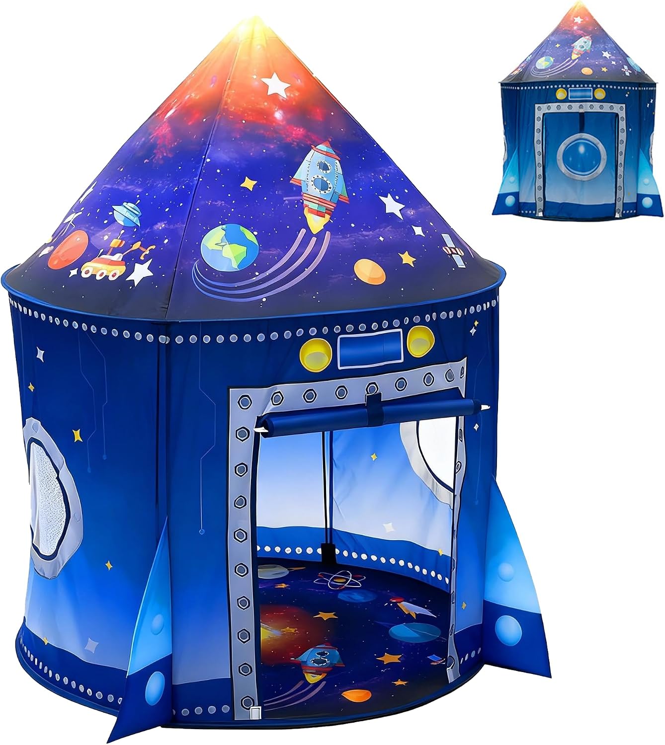 Pop-Up Rocket Sensory Tent | NDIS Calming Play Den