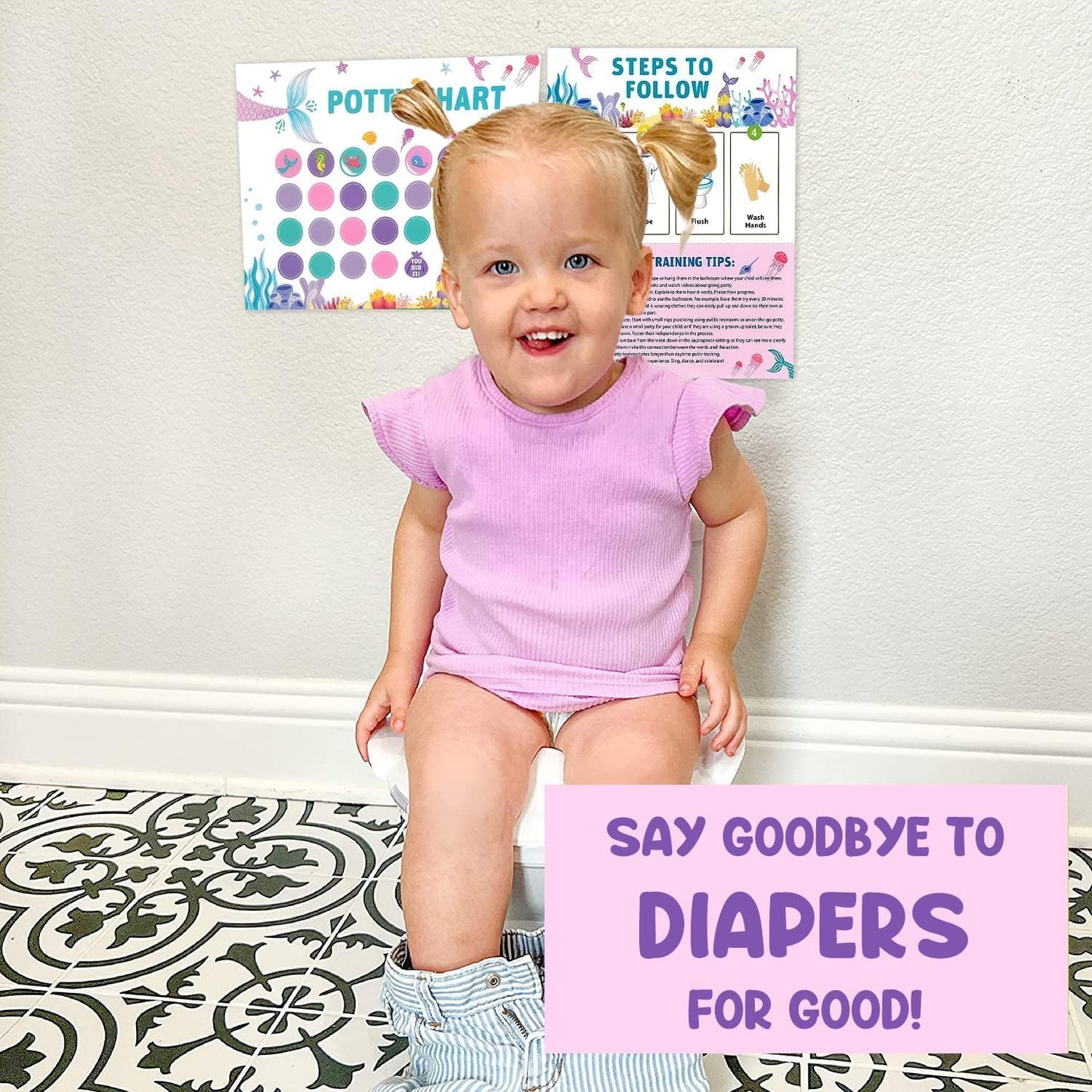 Visual Potty Training Chart | NDIS Toileting Reward System