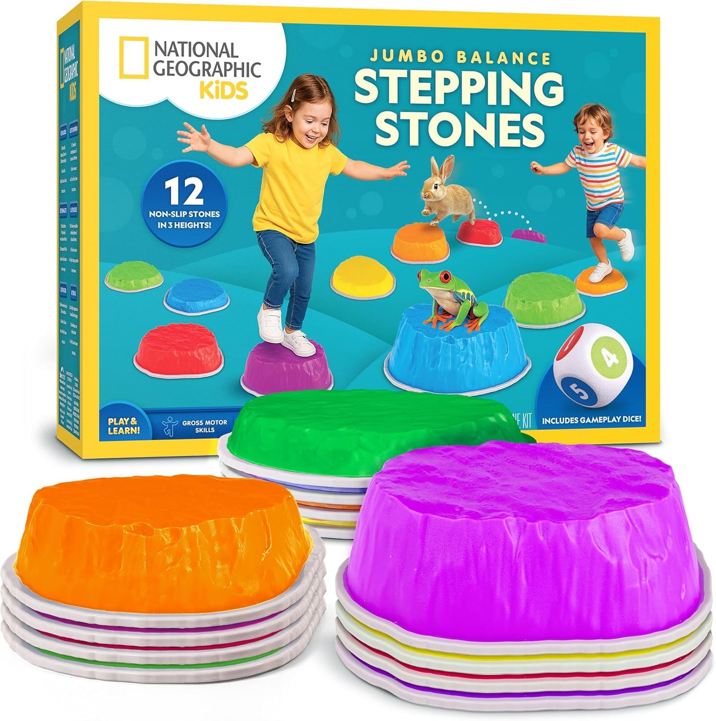 Gross Motor Balance Stepping Stones & Beams | NDIS Sensory Aid