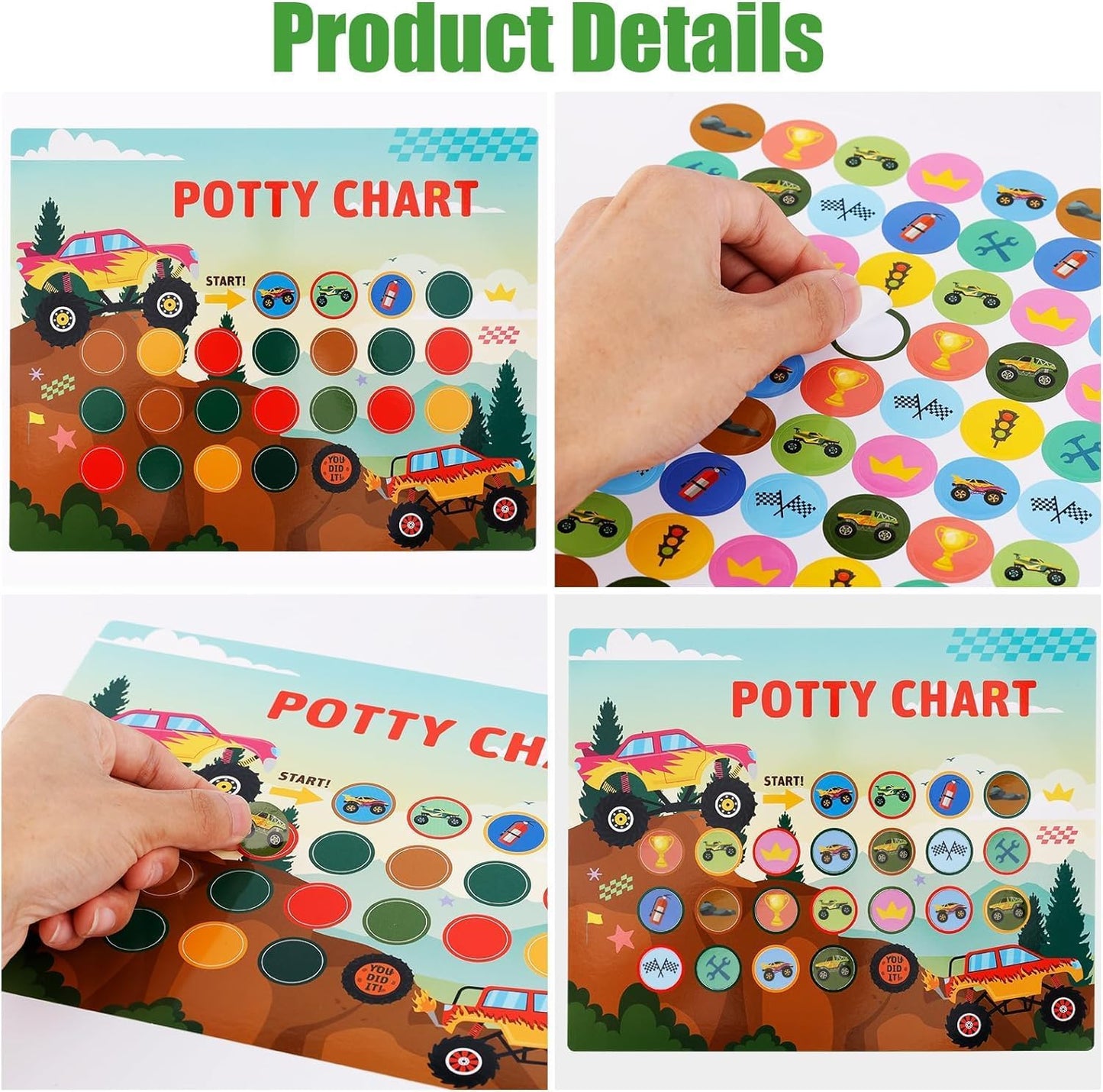Visual Potty Training Chart | NDIS Toileting Reward System