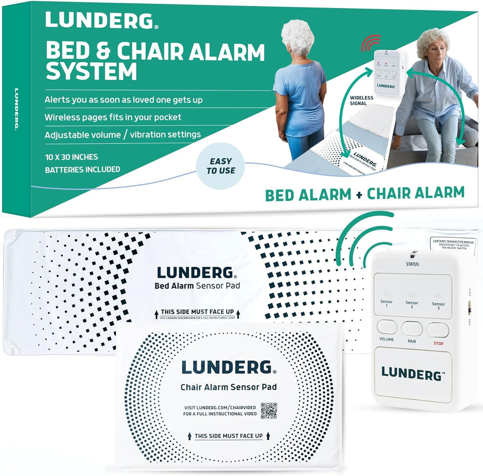 Wireless Fall Prevention Alarm | NDIS Bed & Chair Sensor Kit