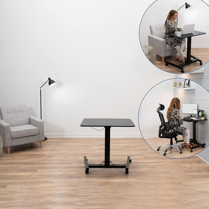VIVO Mobile Sit-to-Stand Desk | NDIS Ergonomic Workstation