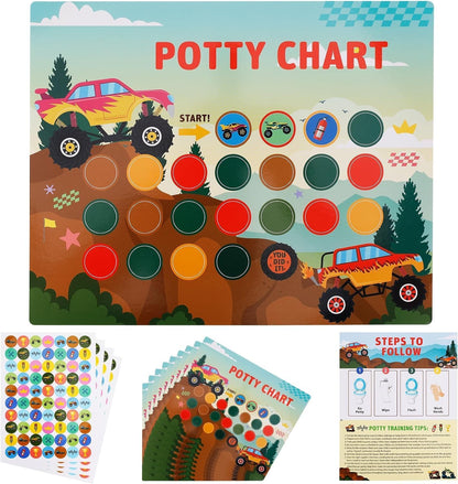 Visual Potty Training Chart | NDIS Toileting Reward System