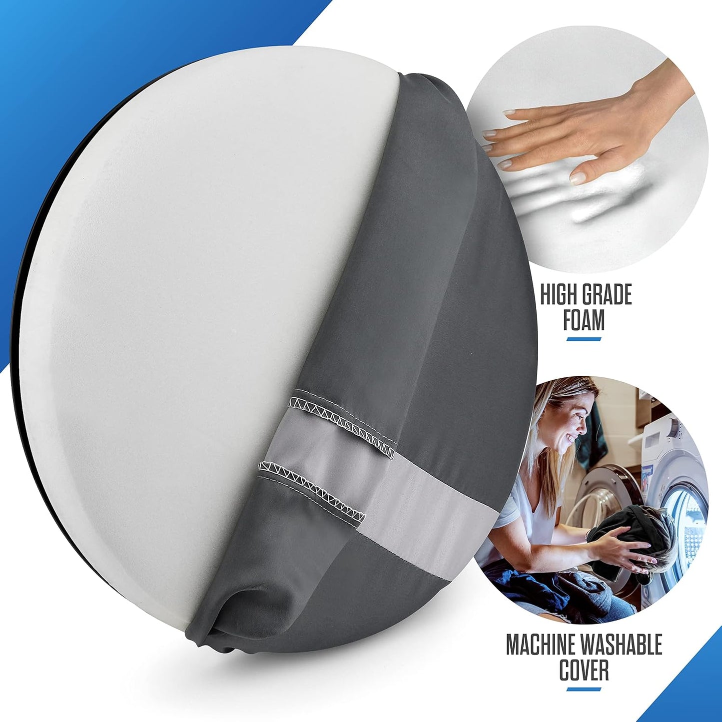 360° Swivel Seat Transfer Cushion 12.5" | NDIS Mobility Aid
