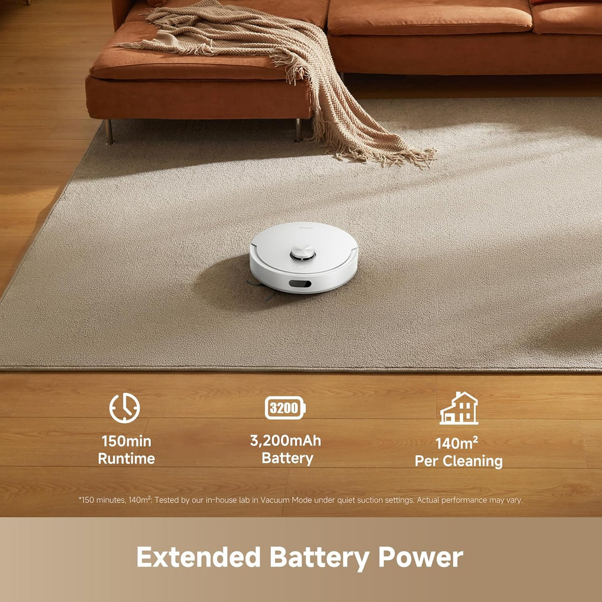 F20 Eco 2-in-1 Robot Vacuum Mop | NDIS Domestic Aid