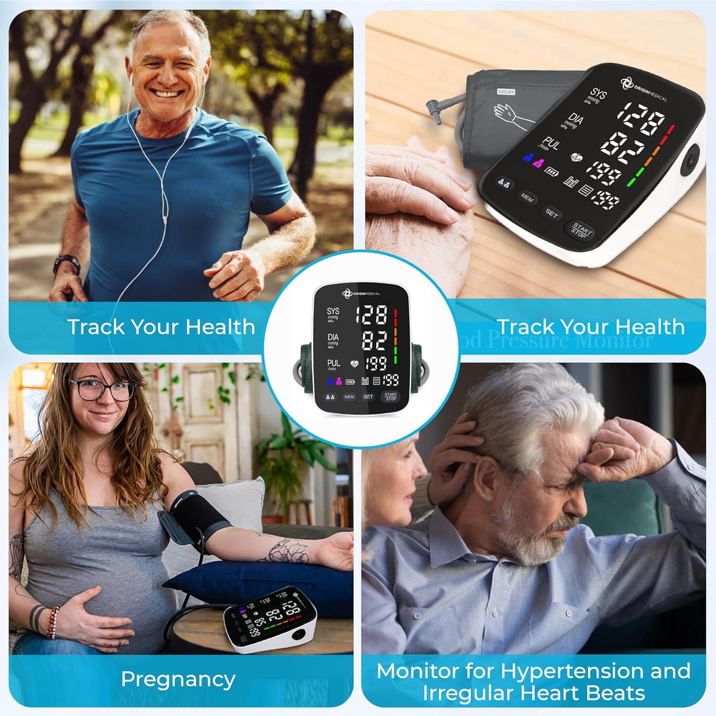 Origin Colour Screen BP Monitor | NDIS Heart Health Aid
