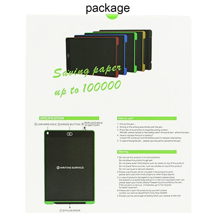 Portable 12" LCD Writing Board | NDIS Visual Communication Aid