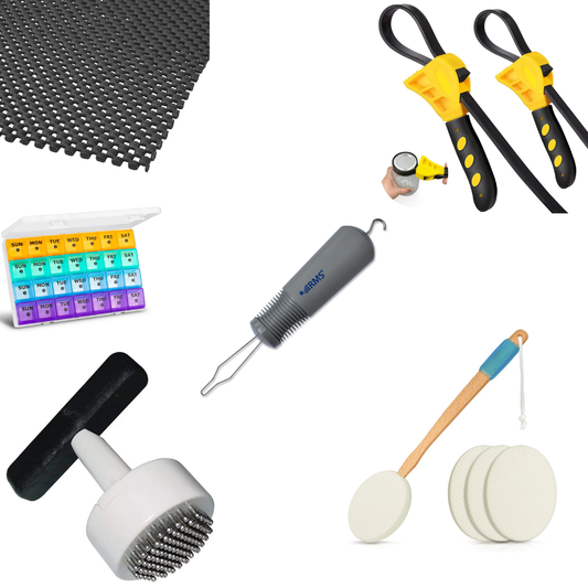 Daily Living Essentials Kit | 5-Piece Assistive Tool Set