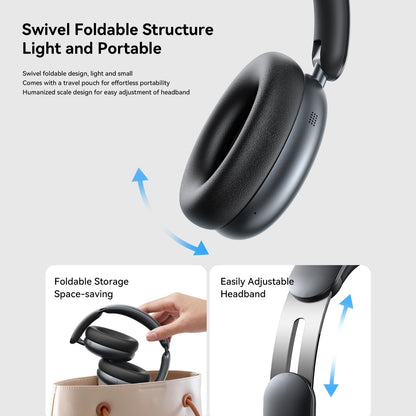 Hybrid ANC Wireless Headphones – Crystal Sound, Ultimate Comfort