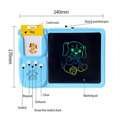 2-in-1 Sensory Speech & Drawing Board | NDIS Learning Aid