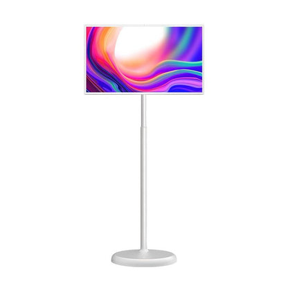 Portable Smart Touch Screen TV on Wheels (Android 12) | NDIS Bedside Media Hub