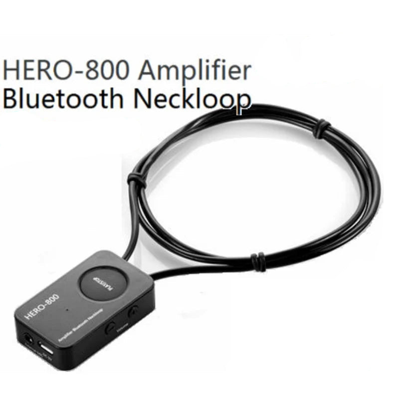 Powerful Amplifier Bluetooth NeckLoop for Hearing Aids and Wireless Earpieces with T-Coil