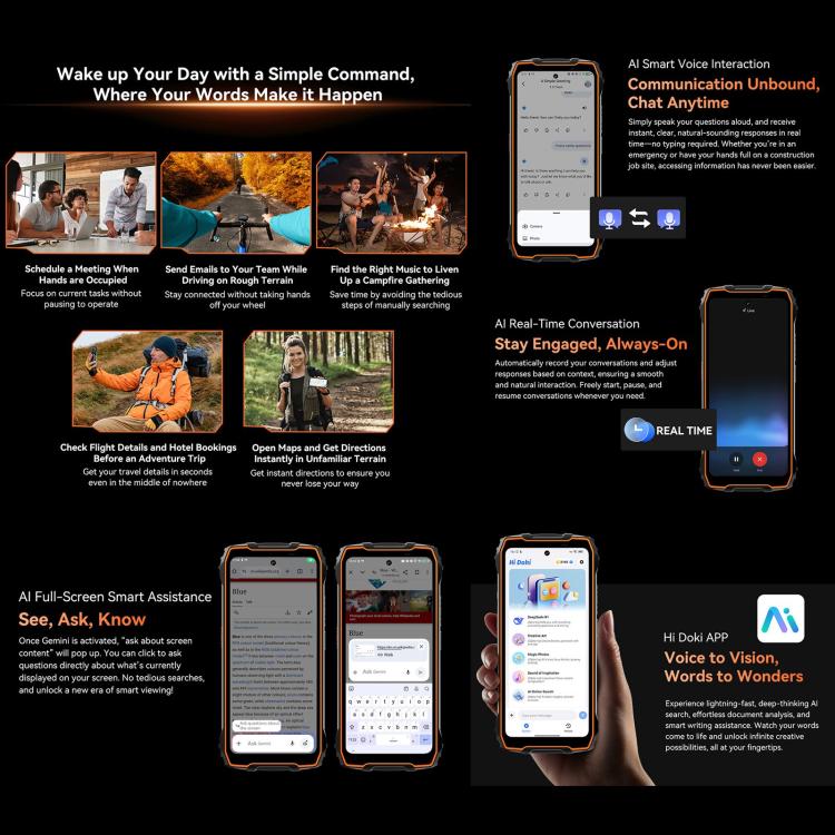 Unbreakable 5G Smart Phone | Night Vision & 7500mAh Battery