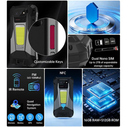 Unihertz 8849 Tank X Projector Phone | NDIS AAC & Sensory Aid