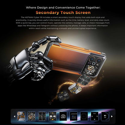 Cyber 18 Rugged Phone | NDIS Speech & Night Vision Aid