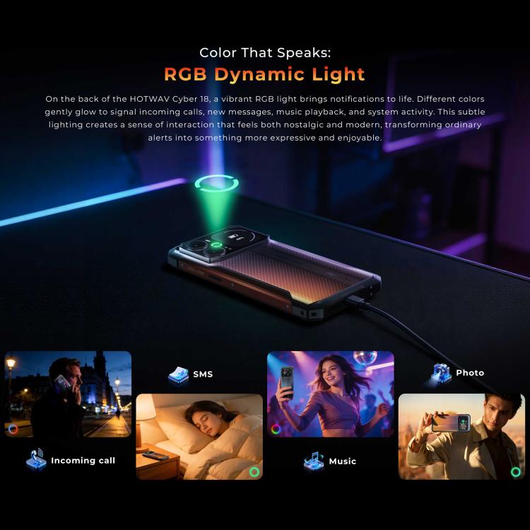 Cyber 18 Rugged Phone | NDIS Speech & Night Vision Aid