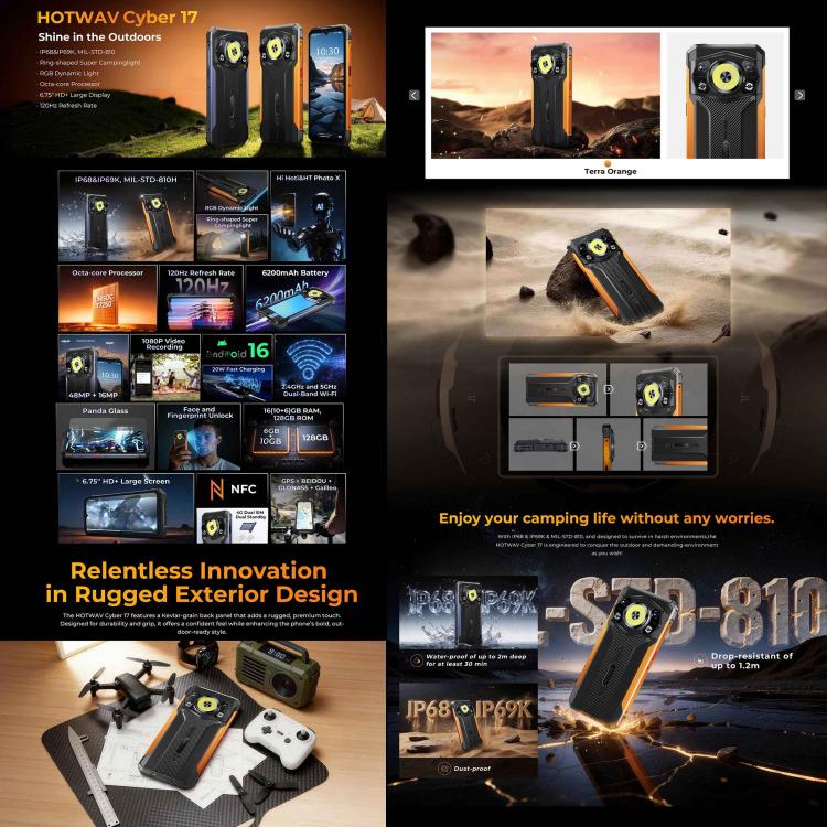 Cyber 17 Rugged Phone | NDIS Speech & Mobility Aid