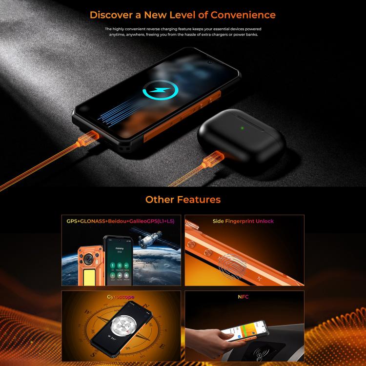 Oukitel WP500 Ultra Rugged Phone | NDIS Durability & AAC Aid