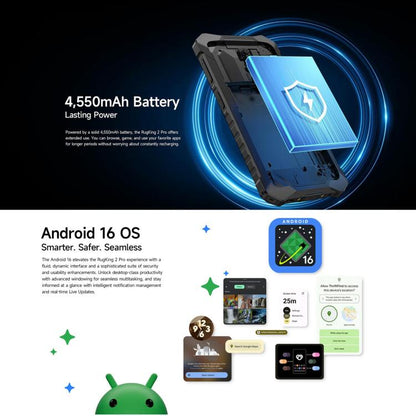 RugKing 2 Pro 5.45" Rugged 4G Phone 128GB | NDIS Communication Aid