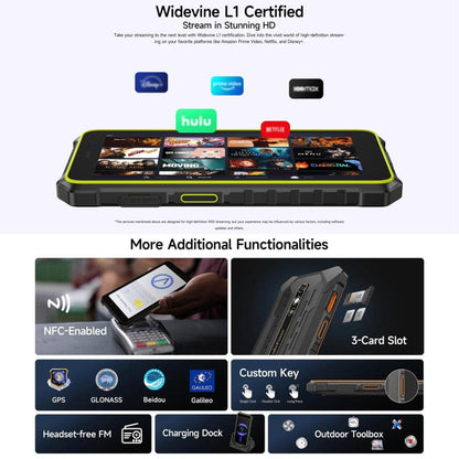 RugKing 2 Pro 5.45" Rugged 4G Phone 128GB | NDIS Communication Aid