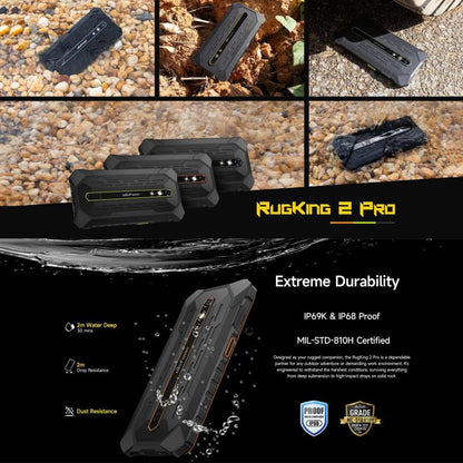 RugKing 2 Pro 5.45" Rugged 4G Phone 128GB | NDIS Communication Aid