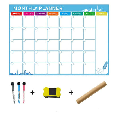 Magnetic Monthly Planner A3 | NDIS Visual Routine Aid