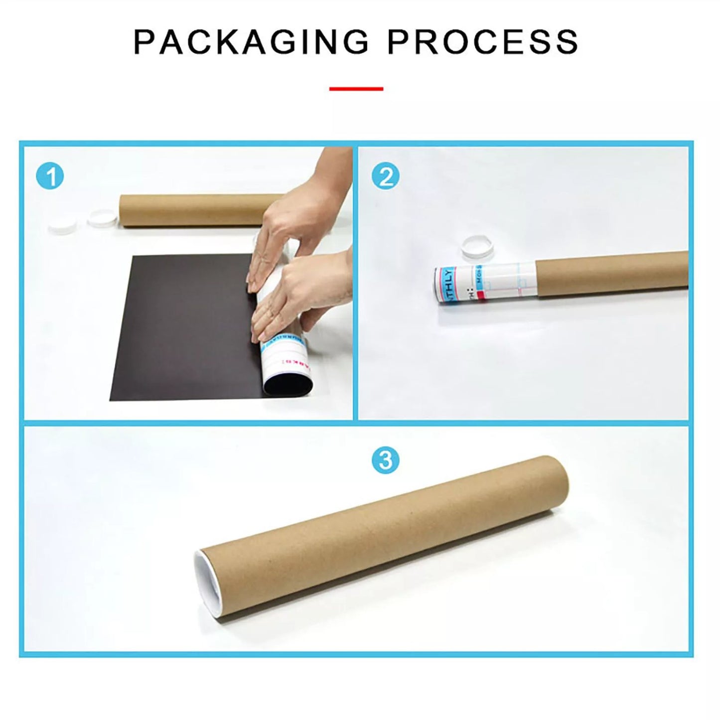Magnetic Monthly Planner A3 | NDIS Visual Routine Aid