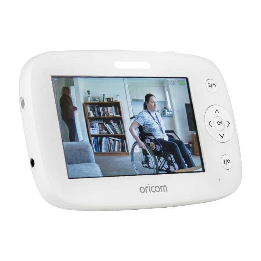 Oricom Vibrating Video Monitor | NDIS Hard of Hearing Aid