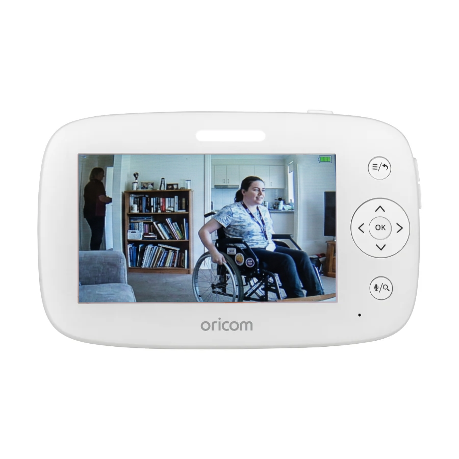Oricom Vibrating Video Monitor | NDIS Hard of Hearing Aid