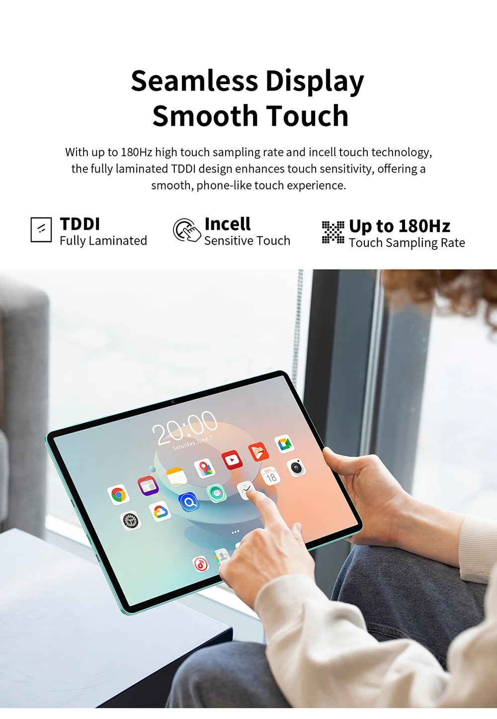 High-Performance Tablet 11in, Teclast P50  | NDIS Communication & Learning Aid