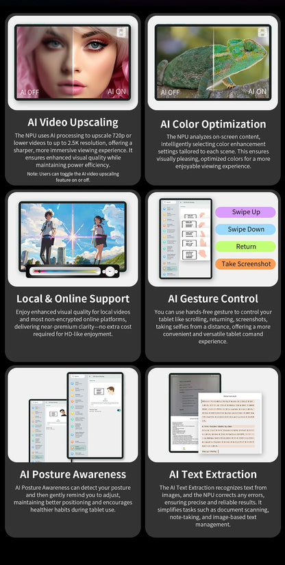 High-Performance Tablet 11in, Teclast P50  | NDIS Communication & Learning Aid
