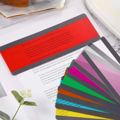 Guided Reading Strips, Highlight Bookmarks, Set of 8
