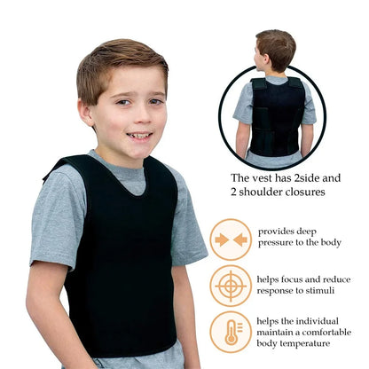 Sensory Compression Vest – Adjustable Weighted Vest for Comfort and Focus