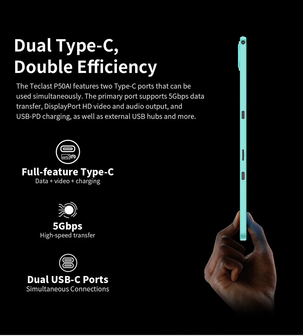 High-Performance Tablet 11in, Teclast P50  | NDIS Communication & Learning Aid